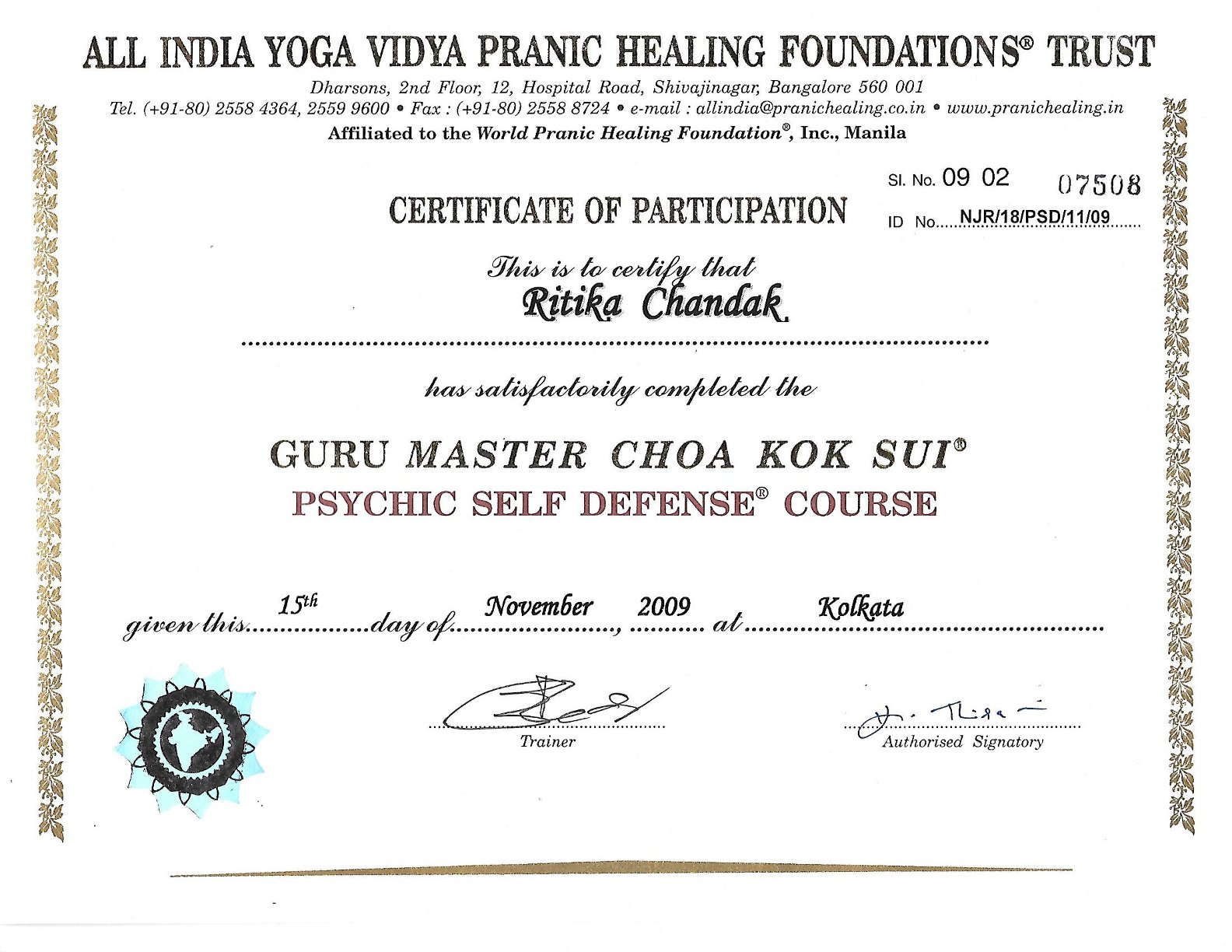 Psychic Self Defence  6 — Ritika Chandak