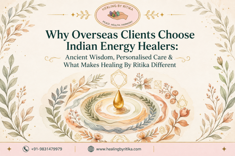 Why Overseas Clients Choose Indian Energy Healers: Ancient Wisdom, Personalised Care & What Makes Healing By Ritika Different